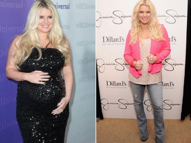 Jessica Simpson plastic surgery before and after weight loss 