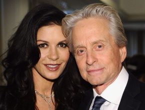 Michael Douglas plastic surgery (7) with Catherine Zeta Jones